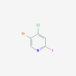 5-Bromo-4-chloro-2-iodopyridine