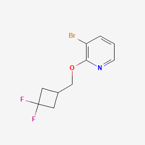 3-Bromo-2-((3,3-difluorocyclobutyl)methoxy)pyridine