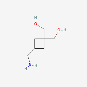 (3-(Aminomethyl)cyclobutane-1,1-diyl)dimethanol