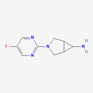 3-(5-Fluoropyrimidin-2-yl)-3-azabicyclo[3.1.0]hexan-6-amine