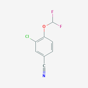 3-Chloro-4-(difluoromethoxy)benzonitrile