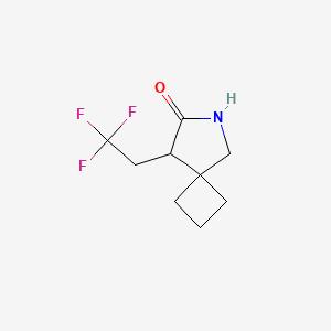 8-(2,2,2-Trifluoroethyl)-6-azaspiro[3.4]octan-7-one