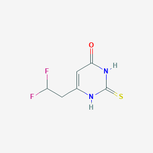 6-(2,2-difluoroethyl)-2-thioxo-2,3-dihydropyrimidin-4(1H)-one