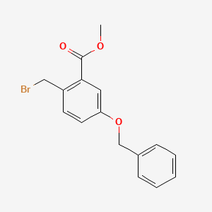 Methyl 5-(benzyloxy)-2-(bromomethyl)benzoate