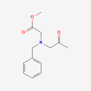 Methyl [benzyl(2-oxopropyl)amino]acetate