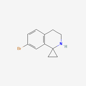 7'-Bromo-3',4'-dihydro-2'H-spiro[cyclopropane-1,1'-isoquinoline]