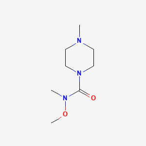 N-methoxy-N,4-dimethylpiperazine-1-carboxamide