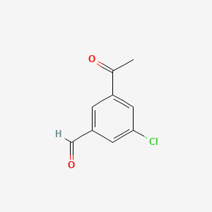 3-Acetyl-5-chlorobenzaldehyde