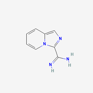 Imidazo[1,5-a]pyridine-3-carboximidamide