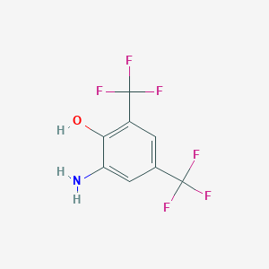 2-(Hydroxy)-3,5-bis(trifluoromethyl)aniline