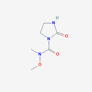 N-methoxy-N-methyl-2-oxoimidazolidine-1-carboxamide