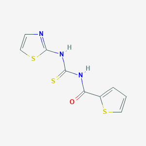 N-(1,3-thiazol-2-ylcarbamothioyl)thiophene-2-carboxamide