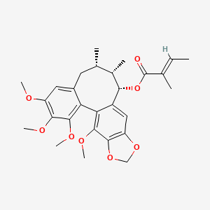 molecular formula C28H34O8 B15528789 Heteroclitin B 