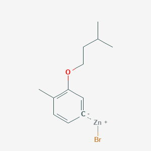 4-Methyl-3-i-pentyloxyphenylZinc bromide