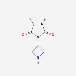 3-(Azetidin-3-yl)-5-methylimidazolidine-2,4-dione