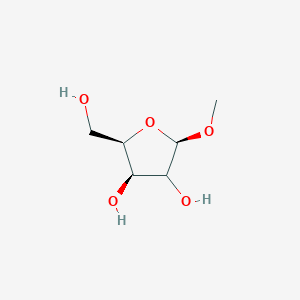 molecular formula C6H12O5 B15531091 methyl |A-d-ribofuranoside 