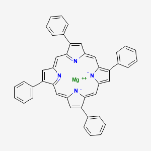 molecular formula C44H28MgN4 B15531193 Magnesium(II) meso-tetraphenylporphine hydrate 