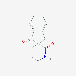 molecular formula C13H13NO2 B15531387 spiro[indene-2,3'-piperidine]-1,2'(3H)-dione 