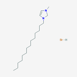 1-Methyl-3-tetradecyl-2,3-dihydro-1H-imidazole hydrobromide