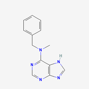 N-benzyl-N-methyl-9H-purin-6-amine