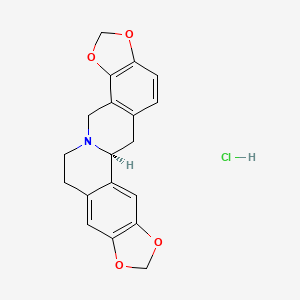 (1S)-5,7,17,19-tetraoxa-13-azahexacyclo[11.11.0.02,10.04,8.015,23.016,20]tetracosa-2,4(8),9,15(23),16(20),21-hexaene;hydrochloride