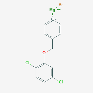 4-(2,5-Dichlorophenoxymethyl)phenylmagnesium bromide