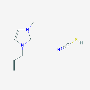 1-methyl-3-prop-2-enyl-2H-imidazole;thiocyanic acid