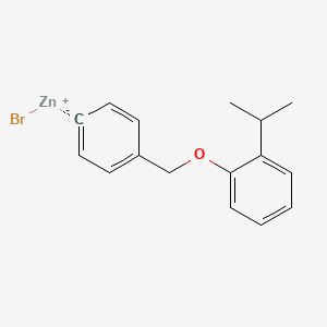 4-(2-Isopropylphenoxymethyl)phenylZinc bromide