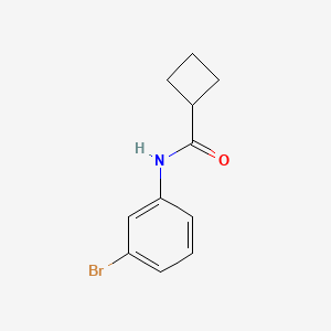 N-(3-bromophenyl)cyclobutanecarboxamide