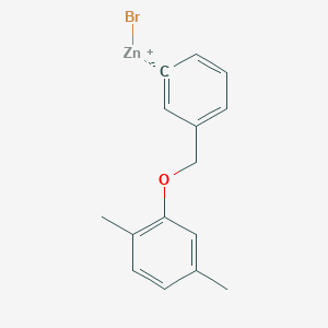 3-(2,5-Dimethylphenoxymethyl)phenylZinc bromide