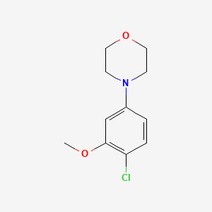 4-(4-Chloro-3-methoxyphenyl)morpholine