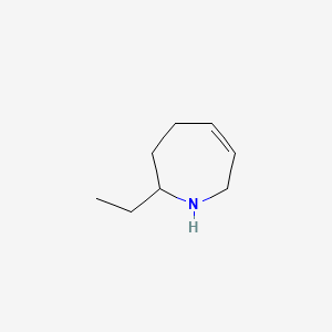 2-ethyl-2,3,4,7-tetrahydro-1H-azepine