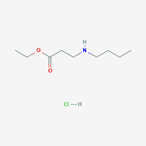 molecular formula C9H20ClNO2 B15531930 Ethyl 3-(butylamino)propanoate hydrochloride 