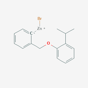 2-(2-Isopropylphenoxymethyl)phenylZinc bromide