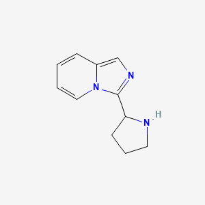 3-(Pyrrolidin-2-yl)imidazo[1,5-a]pyridine