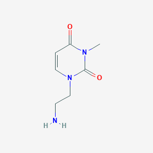 1-(2-aminoethyl)-3-methylpyrimidine-2,4(1H,3H)-dione