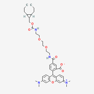 molecular formula C42H48N4O8 B15532179 endo-BCN-PEG2-TAMRA 