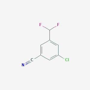 3-Chloro-5-(difluoromethyl)benzonitrile