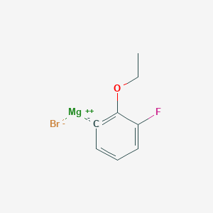 (2-Ethoxy-3-fluorophenyl)magnesium bromide