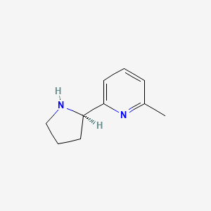 2-((2r)Pyrrolidin-2-yl)-6-methylpyridine