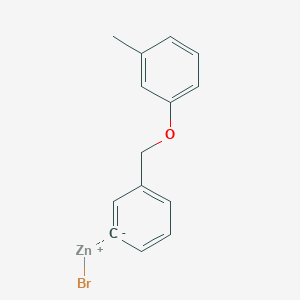 3-[(3'-Methylphenoxy)methyl]phenylZinc bromide