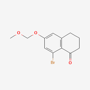 8-Bromo-6-(methoxymethoxy)-3,4-dihydronaphthalen-1(2H)-one