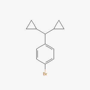 1-Bromo-4-(dicyclopropylmethyl)benzene