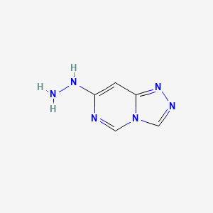 7-Hydrazinyl-[1,2,4]triazolo[4,3-c]pyrimidine