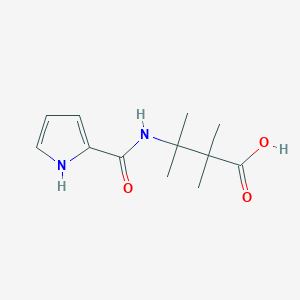 2,2,3-Trimethyl-3-(1h-pyrrole-2-carboxamido)butanoic acid