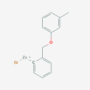 2-[(3'-Methylphenoxy)methyl]phenylZinc bromide