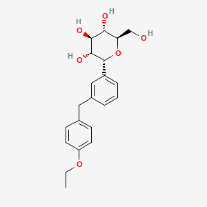 (2R,3R,4R,5S,6R)-2-(3-(4-Ethoxybenzyl)phenyl)-6-(hydroxymethyl)tetrahydro-2H-pyran-3,4,5-triol