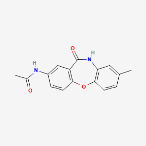 N-(8-methyl-11-oxo-10,11-dihydrodibenzo[b,f][1,4]oxazepin-2-yl)acetamide