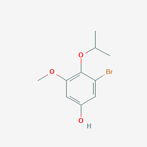 3-Bromo-4-isopropoxy-5-methoxyphenol