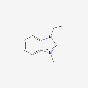 3-ethyl-1-methyl-1H-3,1-benzimidazol-3-ium